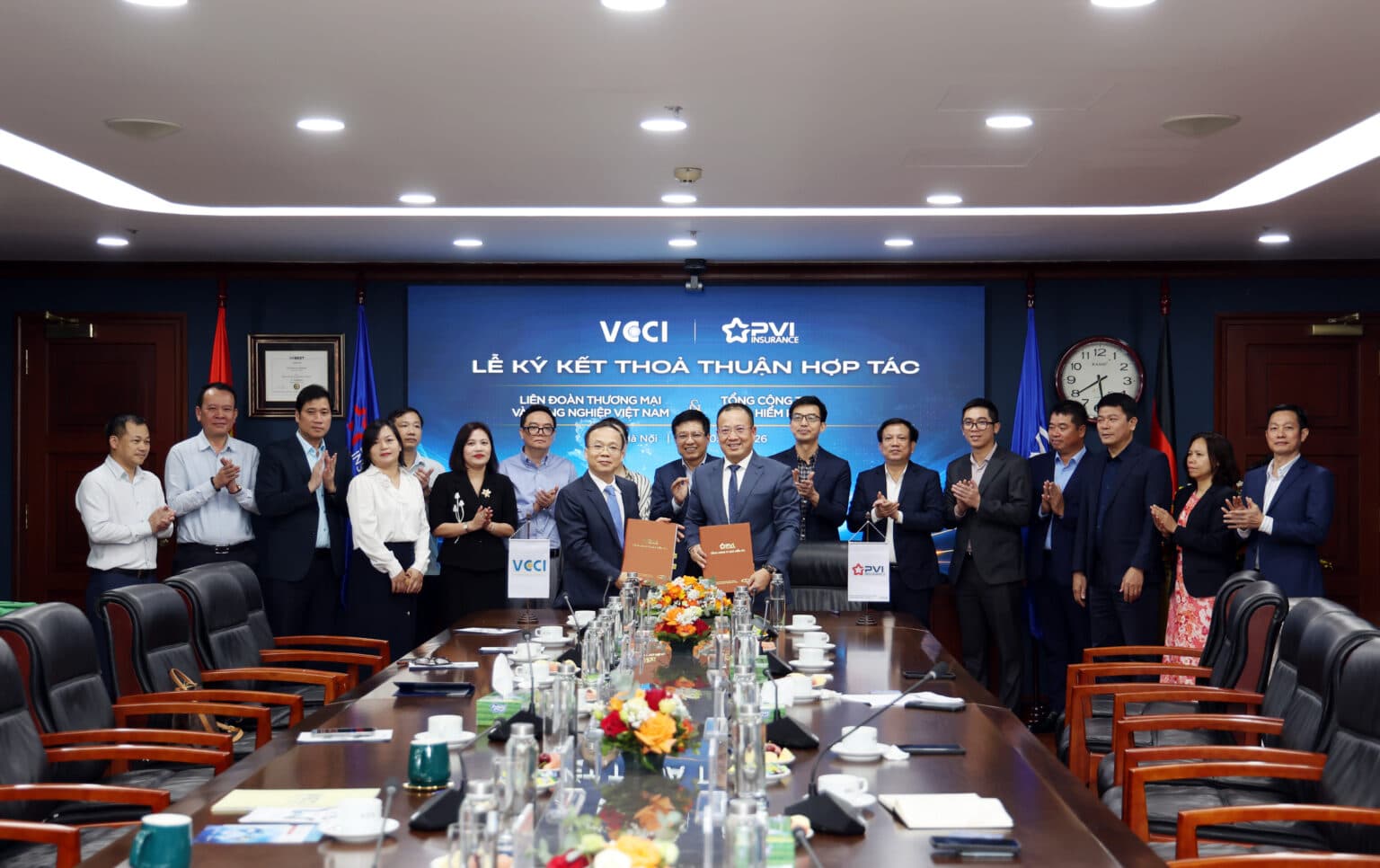 VCCI và Bảo hiểm PVI thiết lập hợp tác toàn diện, đồng hành nâng cao năng lực cạnh tranh cho doanh nghiệp