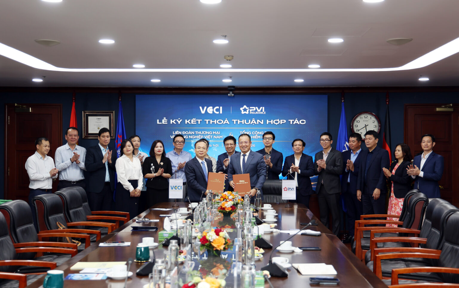 VCCI và Bảo hiểm PVI thiết lập hợp tác toàn diện, đồng hành nâng cao năng lực cạnh tranh cho doanh nghiệp